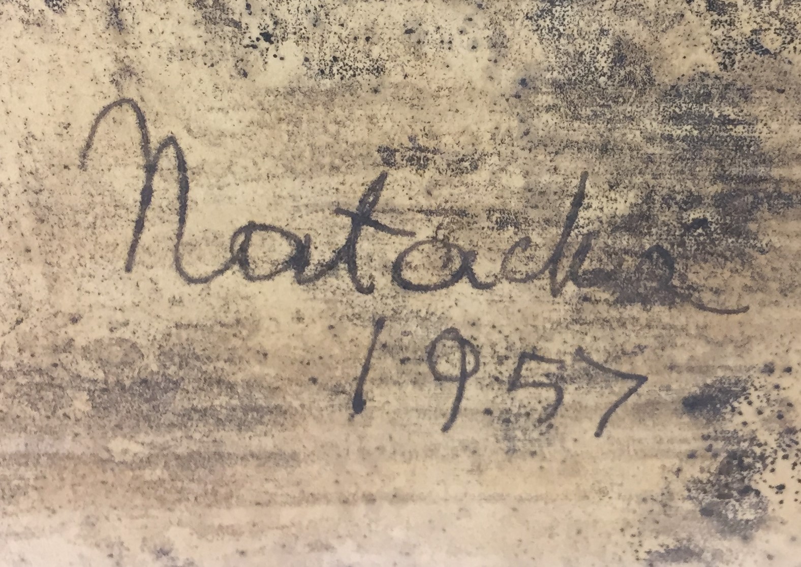 Signature, NW. 1957