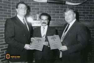 Albert Khelfa, Roger Auger et Marcel Gauthier